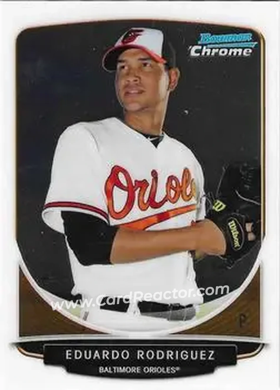 2013 Bowman Chrome - Prospects #BCP207 - Eduardo Rodriguez - Baltimore Orioles - Front