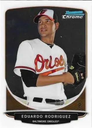 2013 Bowman Chrome - Prospects #BCP207 - Eduardo Rodriguez - Baltimore Orioles