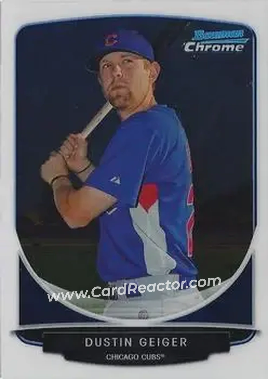 2013 Bowman Chrome - Prospects #BCP209 - Dustin Geiger - Chicago Cubs