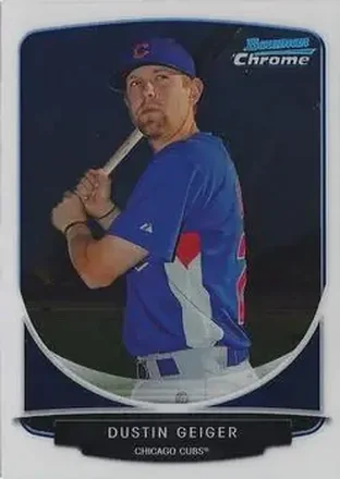2013 Bowman Chrome - Prospects #BCP209 - Dustin Geiger - Chicago Cubs