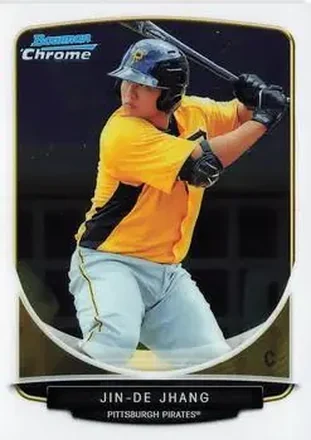2013 Bowman Chrome - Prospects #BCP211 - Jin-De Jhang - Pittsburgh Pirates