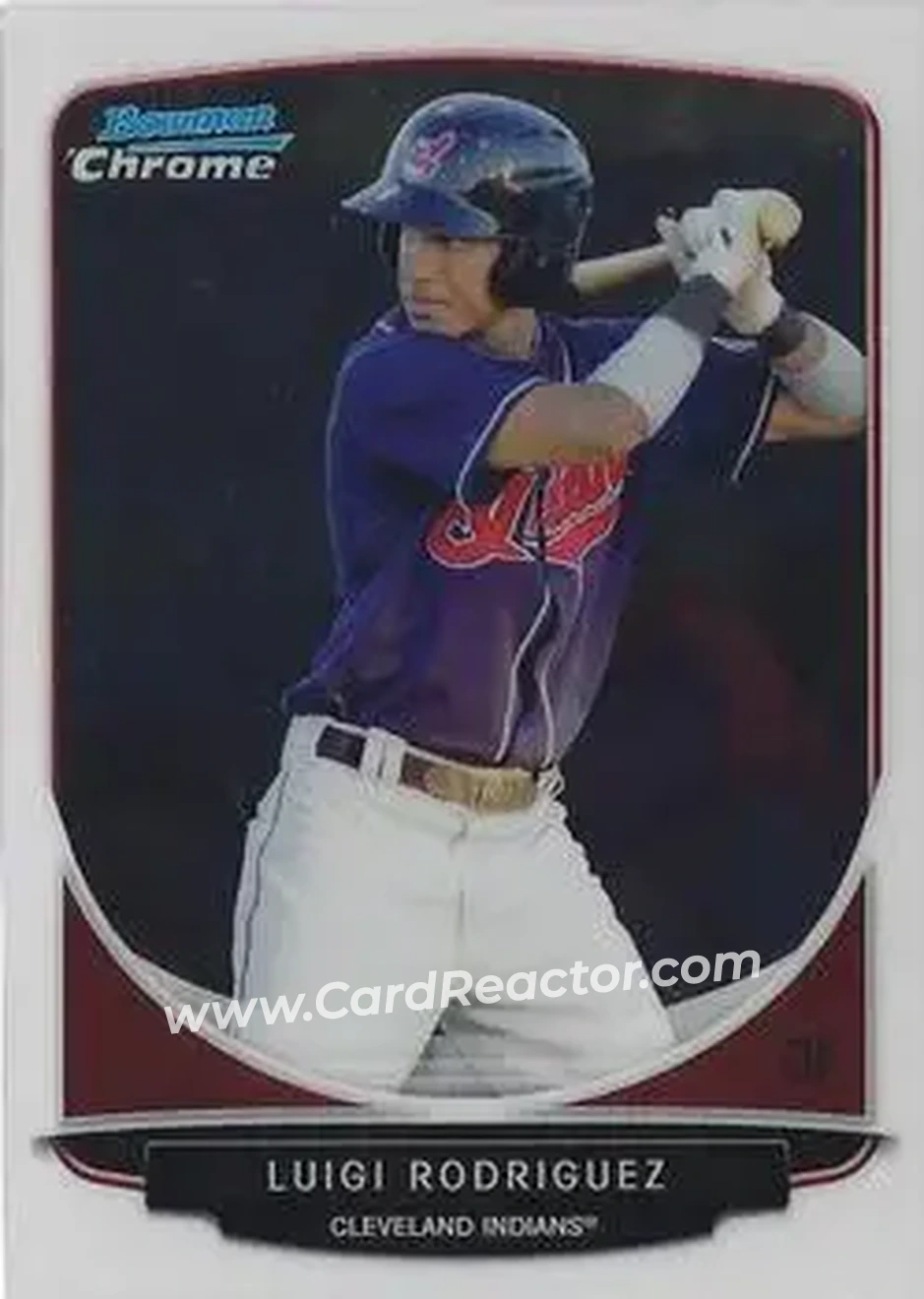 2013 Bowman Chrome - Prospects #BCP216 - Luigi Rodriguez - Cleveland Indians