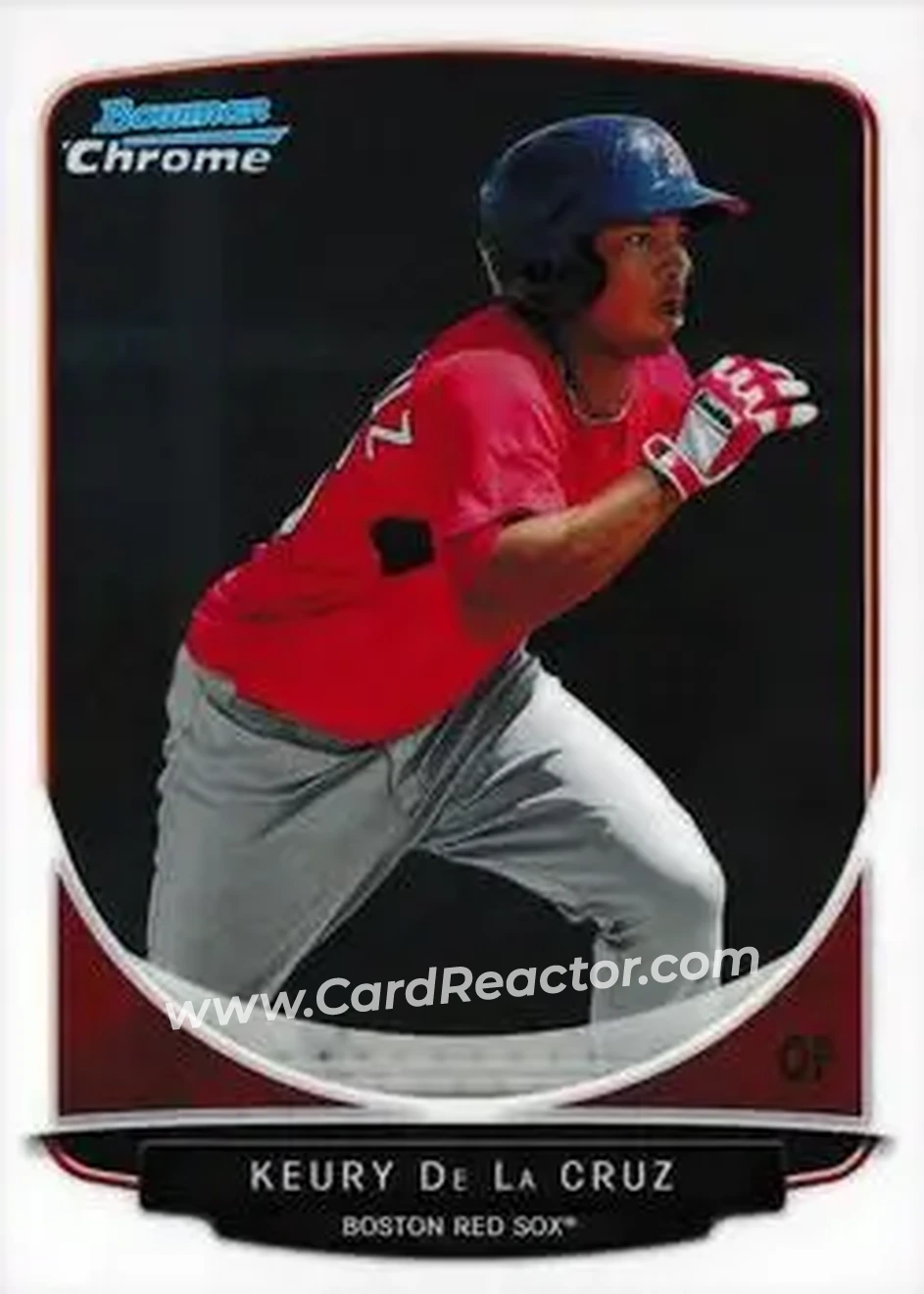 2013 Bowman Chrome - Prospects #BCP219 - Keury de la Cruz - Boston Red Sox - Front