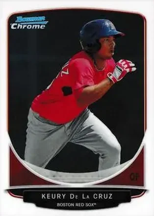 2013 Bowman Chrome - Prospects #BCP219 - Keury de la Cruz - Boston Red Sox