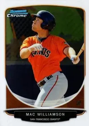 2013 Bowman Chrome - Prospects #BCP220 - Mac Williamson - San Francisco Giants
