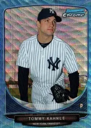 2013 Bowman Chrome - Prospects Blue Wave Refractors #BCP218 - Tommy Kahnle - New York Yankees