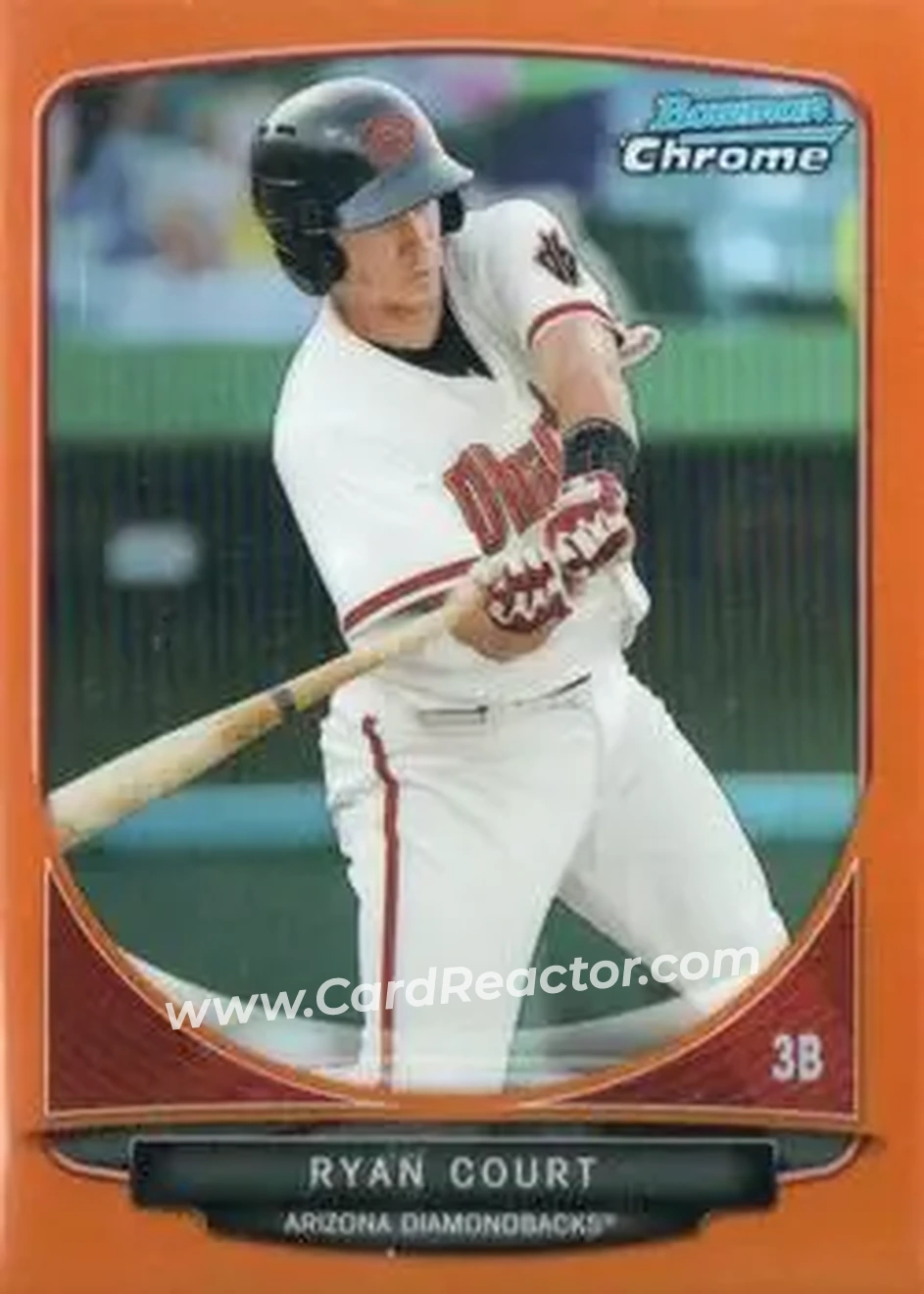 2013 Bowman Chrome - Prospects Orange Refractors #BCP166 - Ryan Court - Arizona Diamondbacks