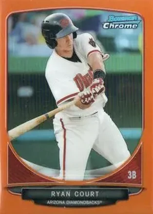 2013 Bowman Chrome - Prospects Orange Refractors #BCP166 - Ryan Court - Arizona Diamondbacks