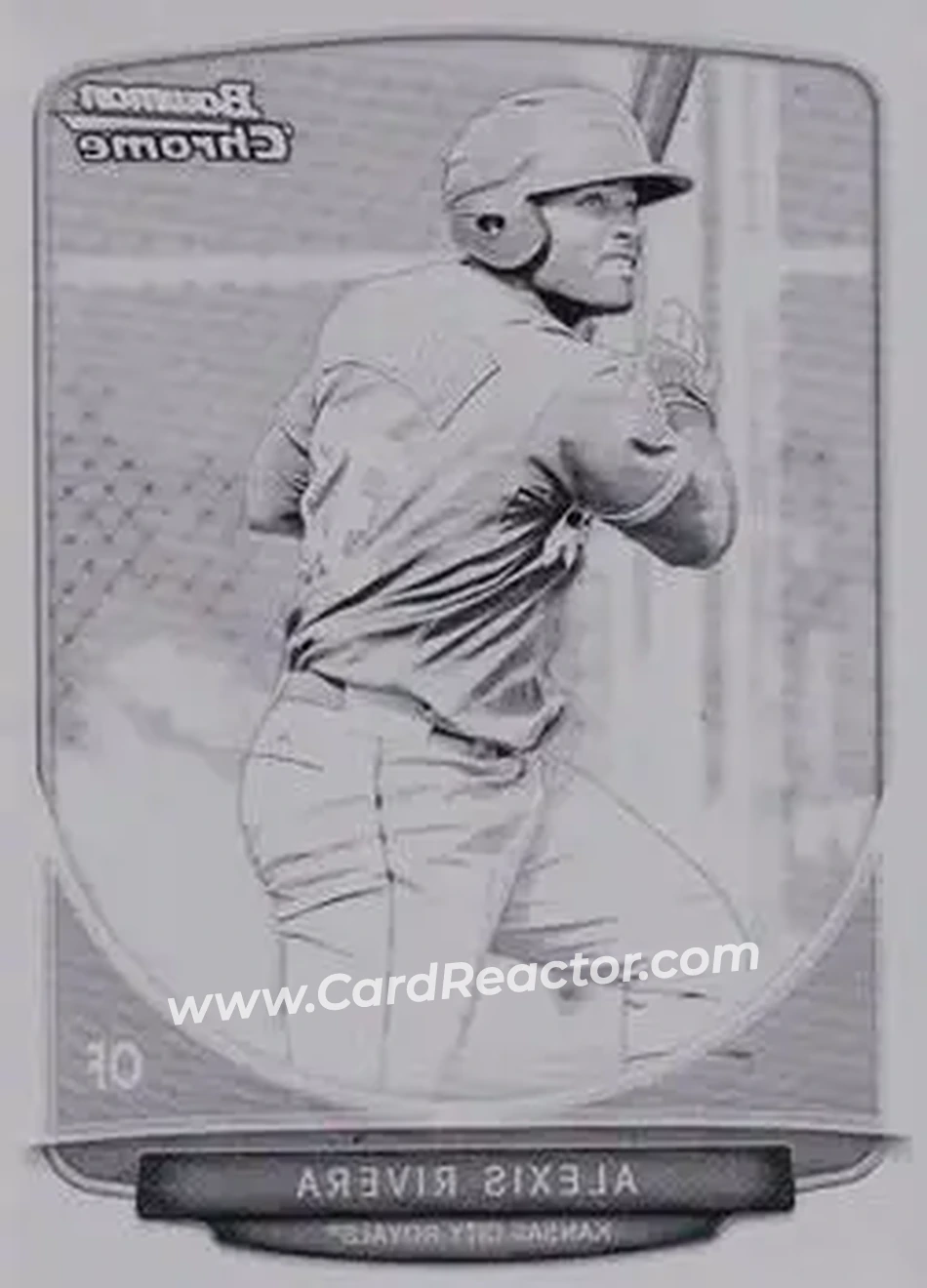 2013 Bowman Chrome - Prospects Printing Plates Black #BCP141 - Alexis Rivera - Kansas City Royals