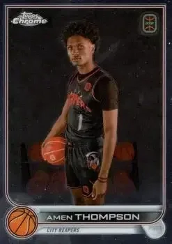 2022-23 Topps Chrome Overtime Elite #1 Amen Thompson