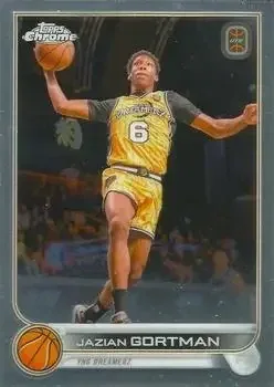 2022-23 Topps Chrome Overtime Elite #7 Jazian Gortman