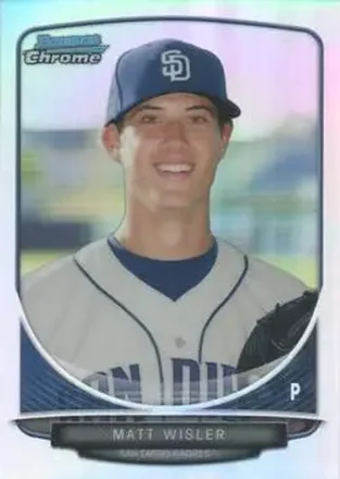 2013 Bowman Chrome - Prospects Refractors #BCP149 - Matt Wisler - San Diego Padres