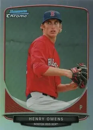 2013 Bowman Chrome - Prospects Refractors #BCP150 - Henry Owens - Boston Red Sox