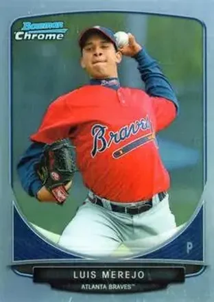 2013 Bowman Chrome - Prospects Refractors #BCP151 - Luis Merejo - Atlanta Braves