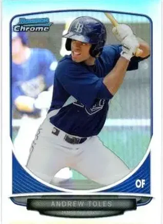 2013 Bowman Chrome - Prospects Refractors #BCP156 - Andrew Toles - Tampa Bay Rays