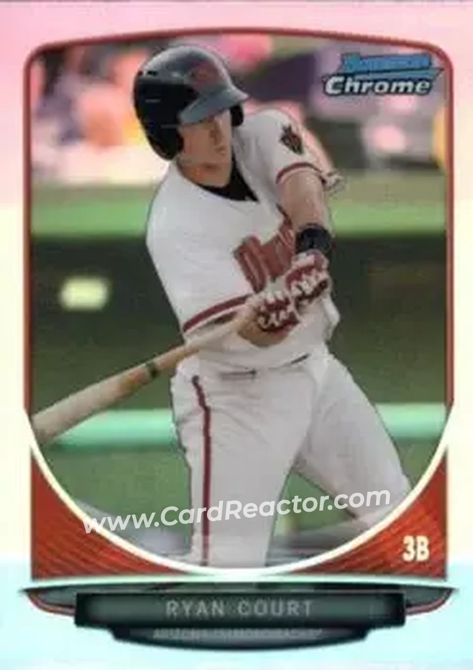 2013 Bowman Chrome - Prospects Refractors #BCP166 - Ryan Court - Arizona Diamondbacks