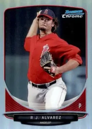 2013 Bowman Chrome - Prospects Refractors #BCP170 - R.J. Alvarez - Los Angeles Angels