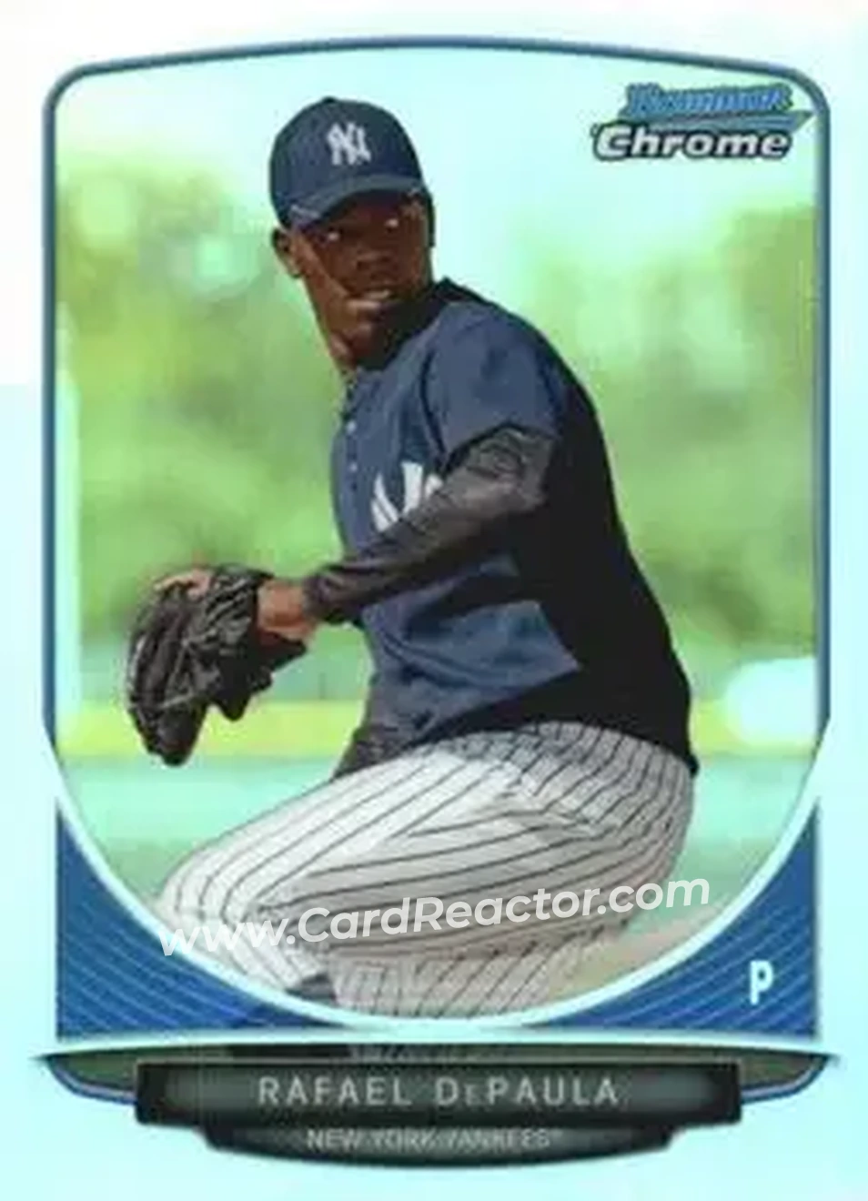 2013 Bowman Chrome - Prospects Refractors #BCP174 - Rafael De Paula - New York Yankees