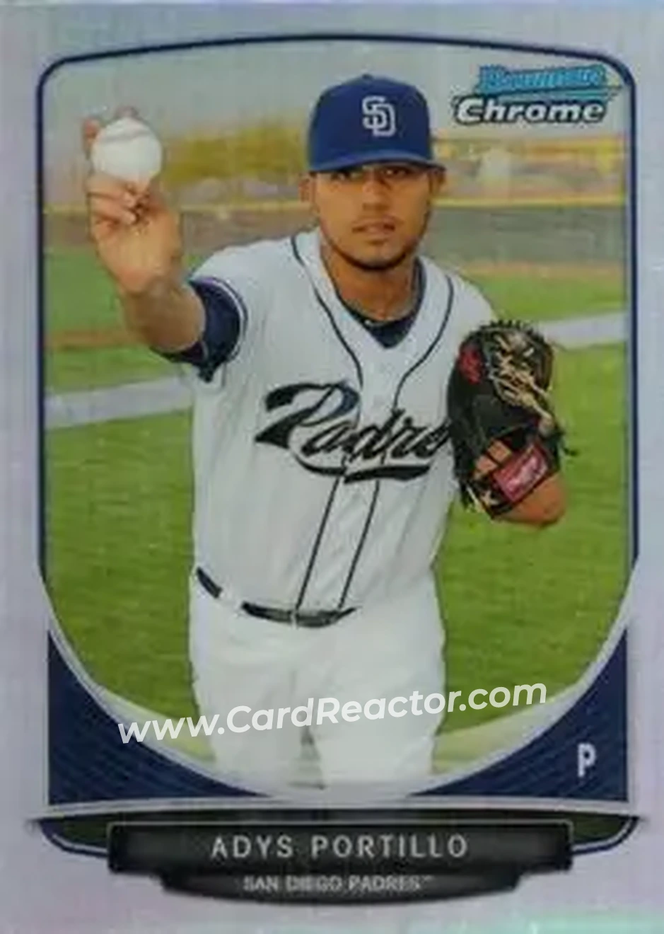 2013 Bowman Chrome - Prospects Refractors #BCP175 - Adys Portillo - San Diego Padres