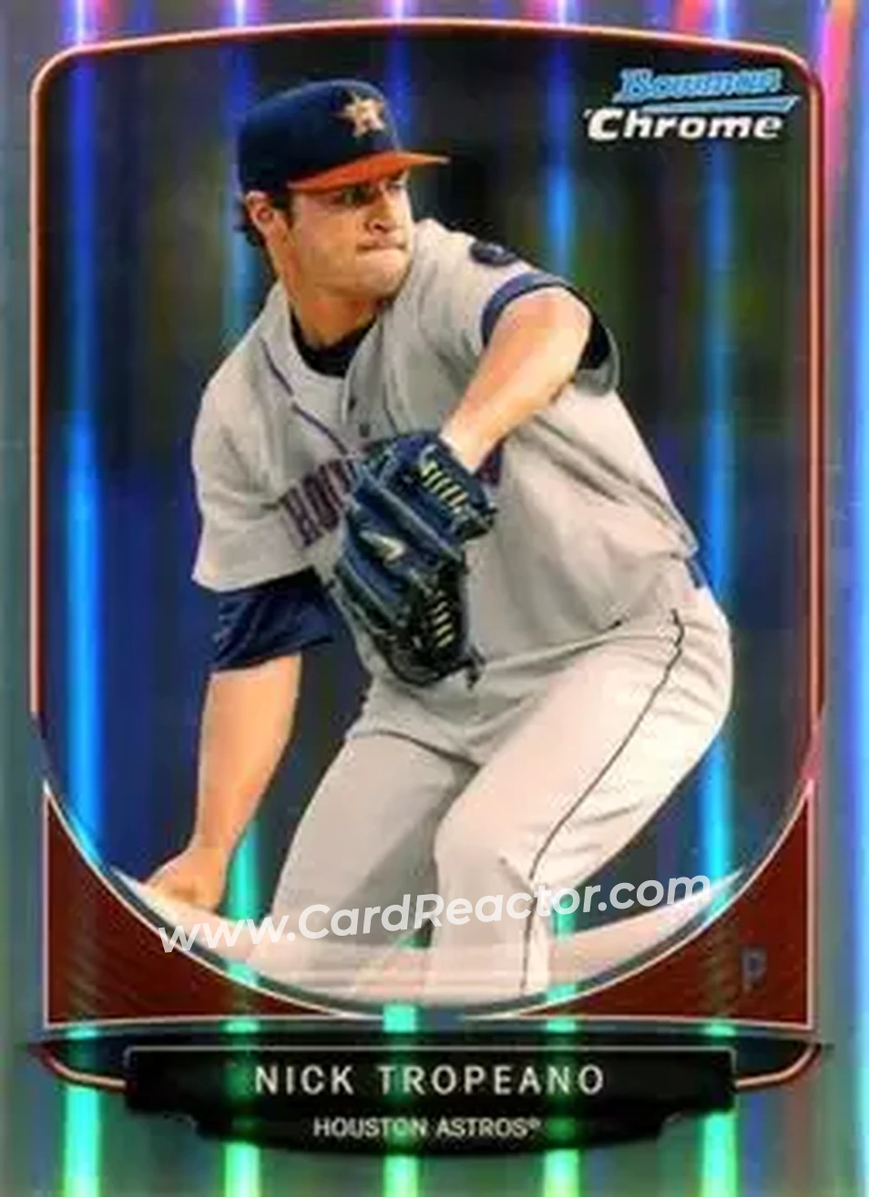 2013 Bowman Chrome - Prospects Refractors #BCP179 - Nick Tropeano - Houston Astros