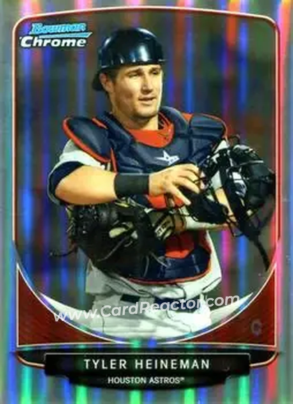 2013 Bowman Chrome - Prospects Refractors #BCP180 - Tyler Heineman - Houston Astros