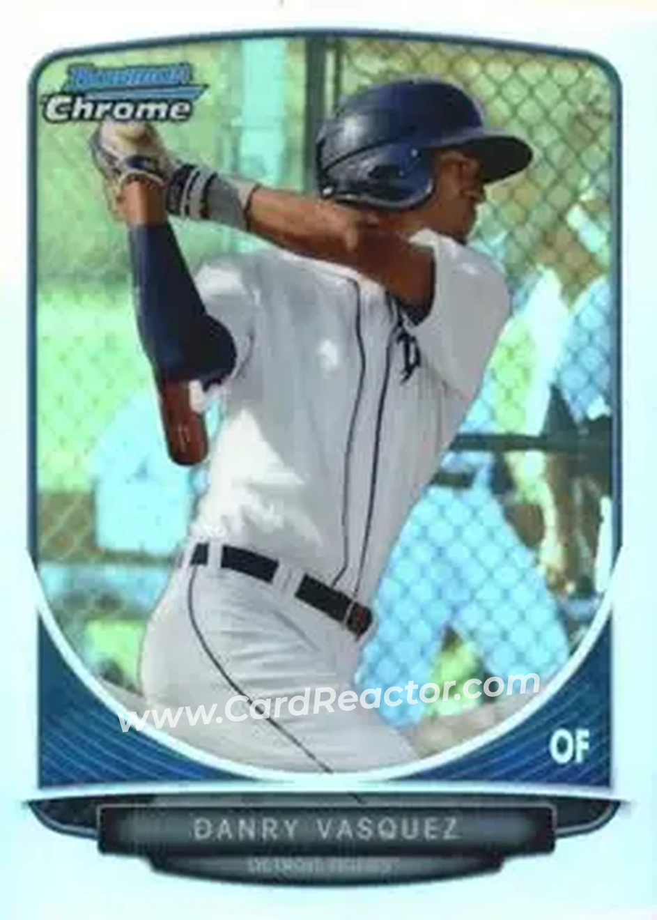 2013 Bowman Chrome - Prospects Refractors #BCP190 - Danry Vasquez - Detroit Tigers