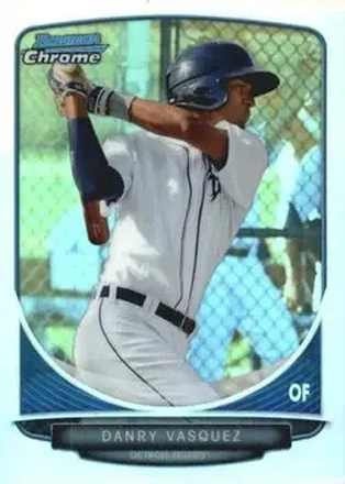 2013 Bowman Chrome - Prospects Refractors #BCP190 - Danry Vasquez - Detroit Tigers
