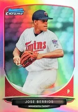 2013 Bowman Chrome - Prospects Refractors #BCP191 - José Berríos - Minnesota Twins