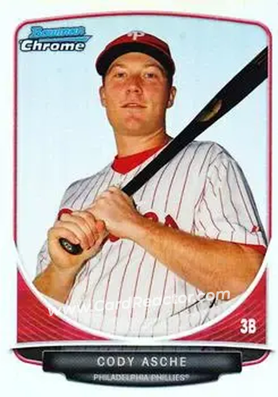 2013 Bowman Chrome - Prospects Refractors #BCP192 - Cody Asche - Philadelphia Phillies