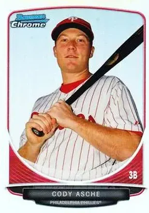 2013 Bowman Chrome - Prospects Refractors #BCP192 - Cody Asche - Philadelphia Phillies