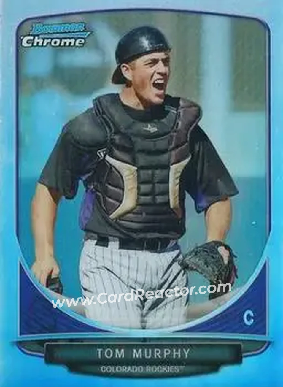 2013 Bowman Chrome - Prospects Refractors #BCP201 - Tom Murphy - Colorado Rockies - Front
