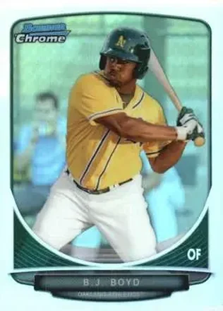 2013 Bowman Chrome - Prospects Refractors #BCP203 - B.J. Boyd - Oakland Athletics