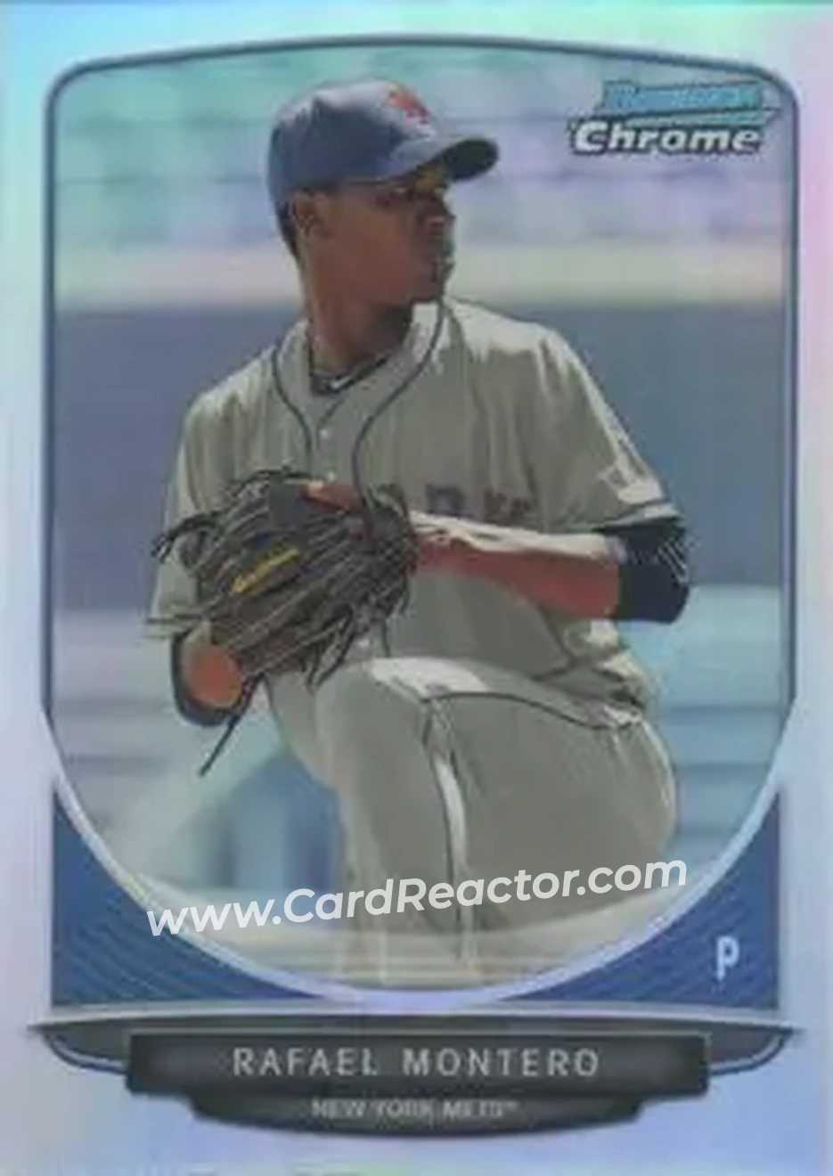2013 Bowman Chrome - Prospects Refractors #BCP204 - Rafael Montero - New York Mets