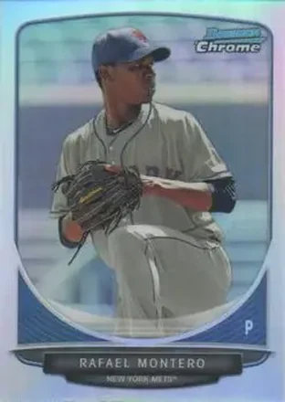 2013 Bowman Chrome - Prospects Refractors #BCP204 - Rafael Montero - New York Mets