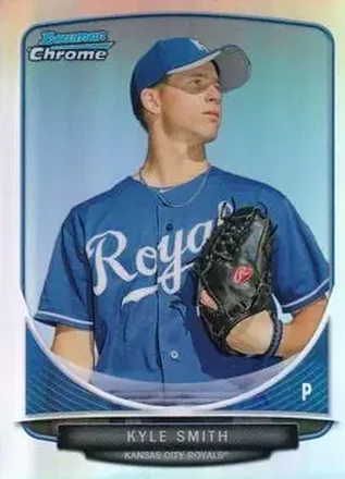 2013 Bowman Chrome - Prospects Refractors #BCP205 - Kyle Smith - Kansas City Royals
