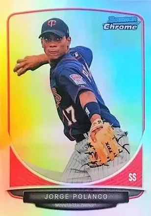 2013 Bowman Chrome - Prospects Refractors #BCP212 - Jorge Polanco - Minnesota Twins