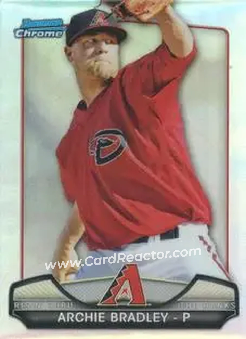 2013 Bowman Chrome - Risin' Thru the Ranks Mini #RTR-AB - Archie Bradley - Arizona Diamondbacks