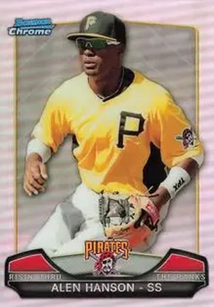 2013 Bowman Chrome - Risin' Thru the Ranks Mini #RTR-AH - Alen Hanson - Pittsburgh Pirates