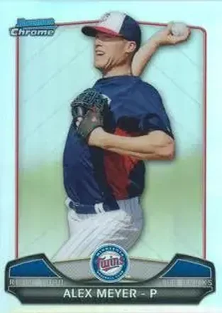 2013 Bowman Chrome - Risin' Thru the Ranks Mini #RTR-AM - Alex Meyer - Minnesota Twins