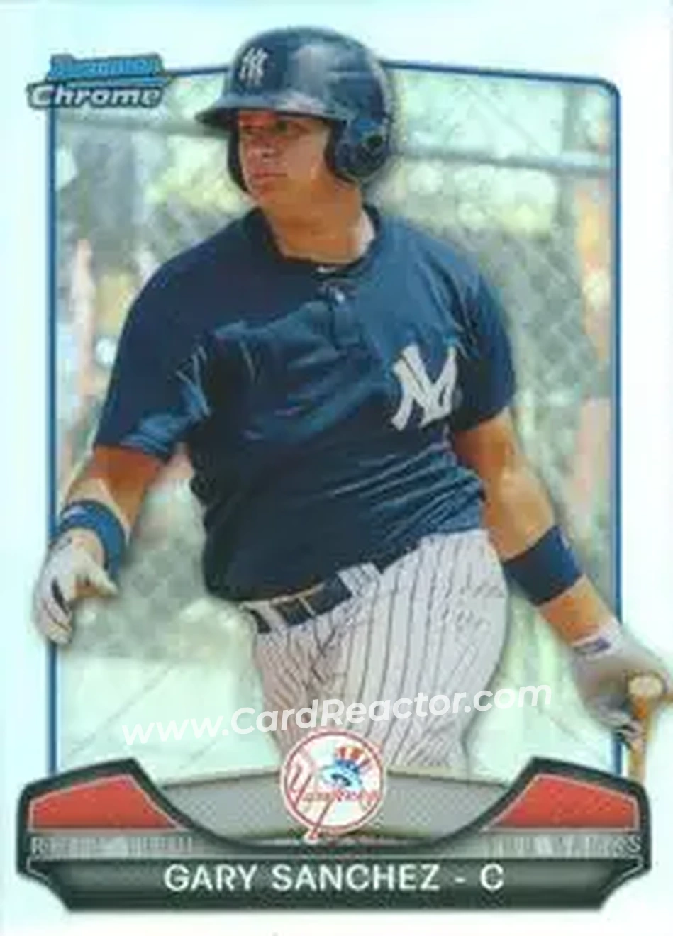 2013 Bowman Chrome - Risin' Thru the Ranks Mini #RTR-GS - Gary Sanchez - New York Yankees