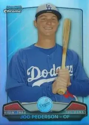 2013 Bowman Chrome - Risin' Thru the Ranks Mini #RTR-JP - Joc Pederson - Los Angeles Dodgers