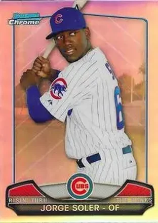 2013 Bowman Chrome - Risin' Thru the Ranks Mini #RTR-JS - Jorge Soler - Chicago Cubs