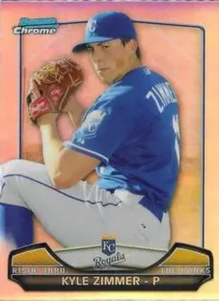 2013 Bowman Chrome - Risin' Thru the Ranks Mini #RTR-KZ - Kyle Zimmer - Kansas City Royals 2013 Bowman Chrome - Risin' Thru the Ranks Mini #RTR-KZ - Kyle Zimmer - Kansas City Royals