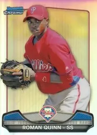 2013 Bowman Chrome - Risin' Thru the Ranks Mini #RTR-RQ - Roman Quinn - Philadelphia Phillies