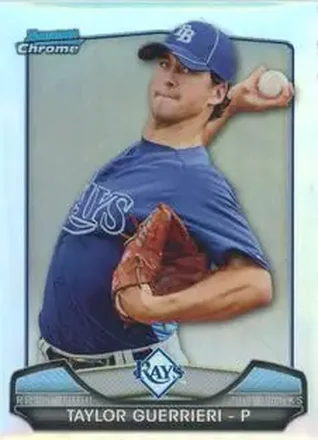 2013 Bowman Chrome - Risin' Thru the Ranks Mini #RTR-TG - Taylor Guerrieri - Tampa Bay Rays