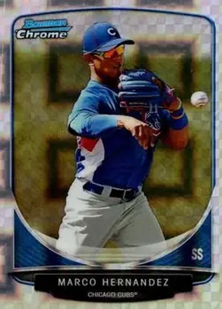 2013 Bowman Chrome - Prospects X-Fractors #BCP115 - Marco Hernandez - Chicago Cubs