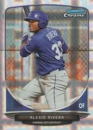 2013 Bowman Chrome - Prospects X-Fractors #BCP141 - Alexis Rivera - Kansas City Royals