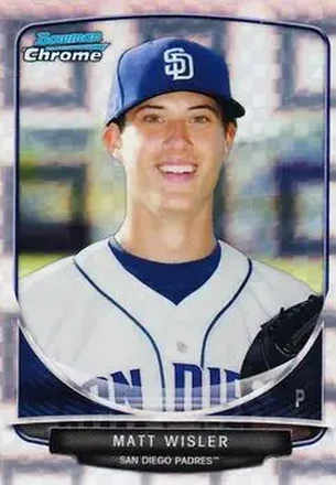 2013 Bowman Chrome - Prospects X-Fractors #BCP149 - Matt Wisler - San Diego Padres