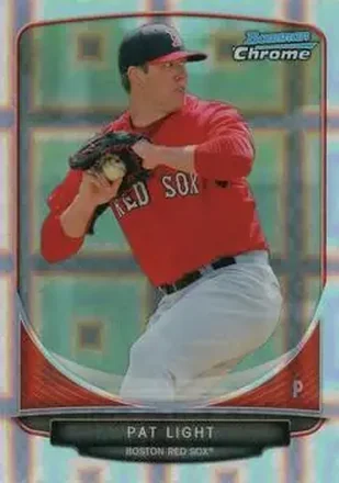 2013 Bowman Chrome - Prospects X-Fractors #BCP152 - Pat Light - Boston Red Sox