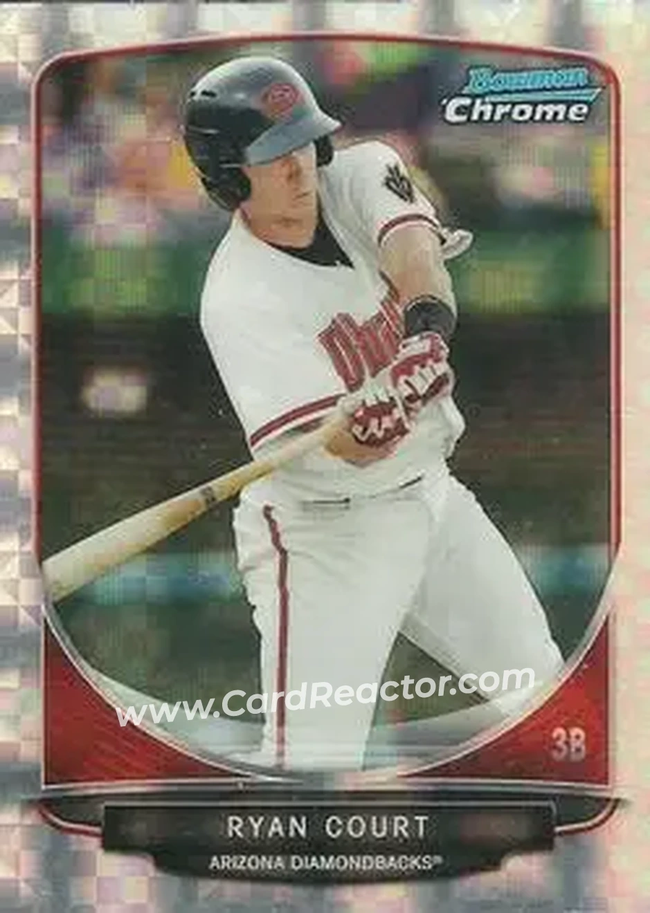 2013 Bowman Chrome - Prospects X-Fractors #BCP166 - Ryan Court - Arizona Diamondbacks